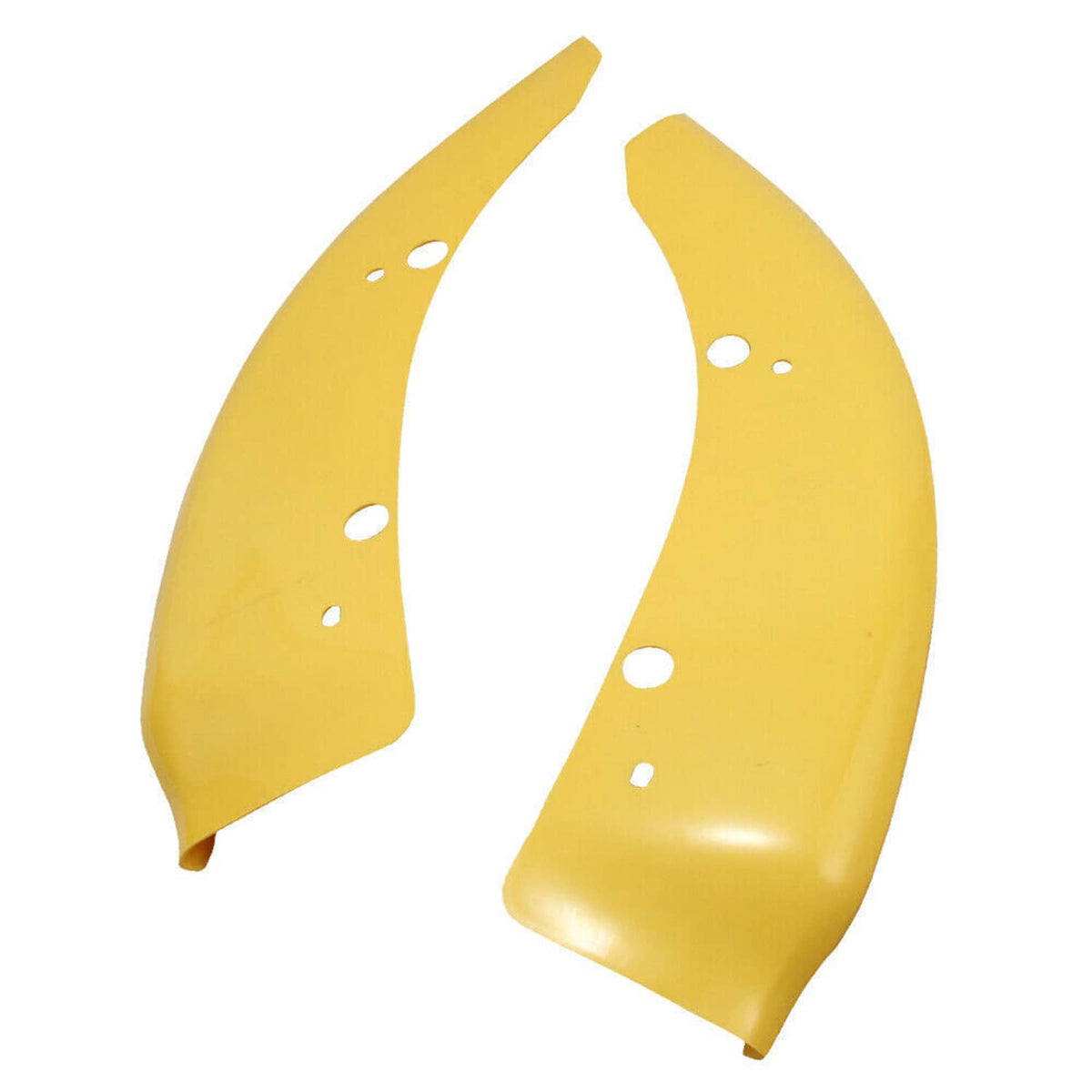 Bethesda Industrial Front Bumper Lip Splitter Trim Cover Yellow For 2015-2022 Dodge Charger SRT Scat
