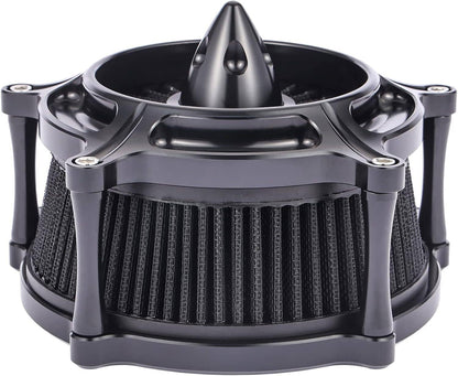 Bethesda Industrial Black Air Cleaner Intake Filter For Harley Touring Road King Street Glide 08-16