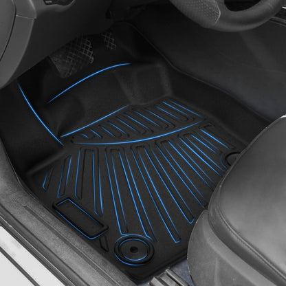 Bethesda Industrial 3D TPE Floor Mats with Cargo Liner Full Set For Ford Edge All Weather 2015-2024