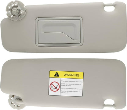 Bethesda Industrial Left Driver Side Sun Visor w/Mirror Gray For Chevrolet Cruze 2017 2018 84126657