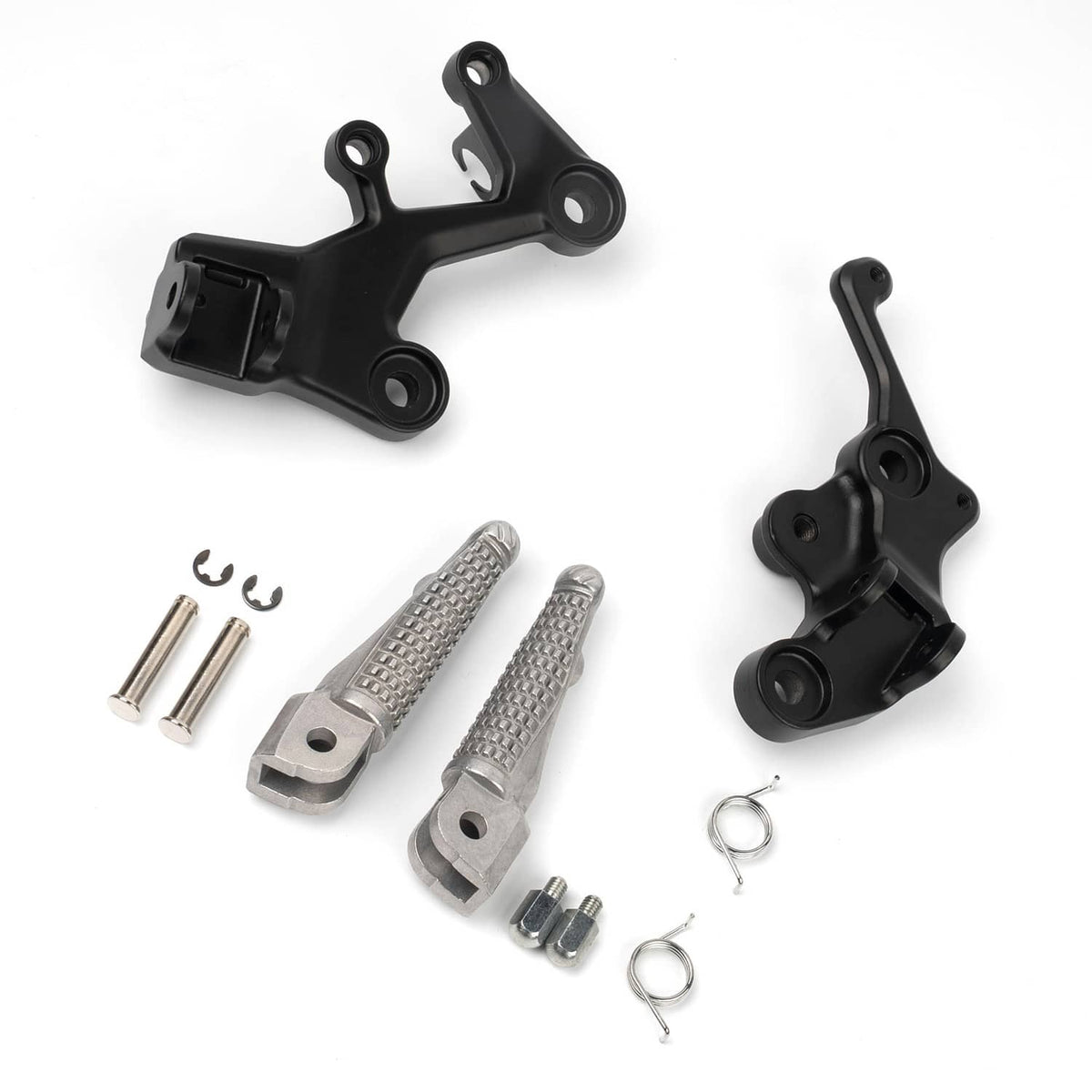 Bethesda Industrial Driver Foot Pegs Bracket For Kawasaki Ninja 500 Z500 2024-25 Ninja 400 2018-2024