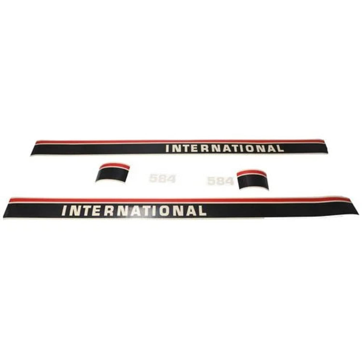 Bethesda Industrial 584 Hood Decal Set Mylar fits International 584