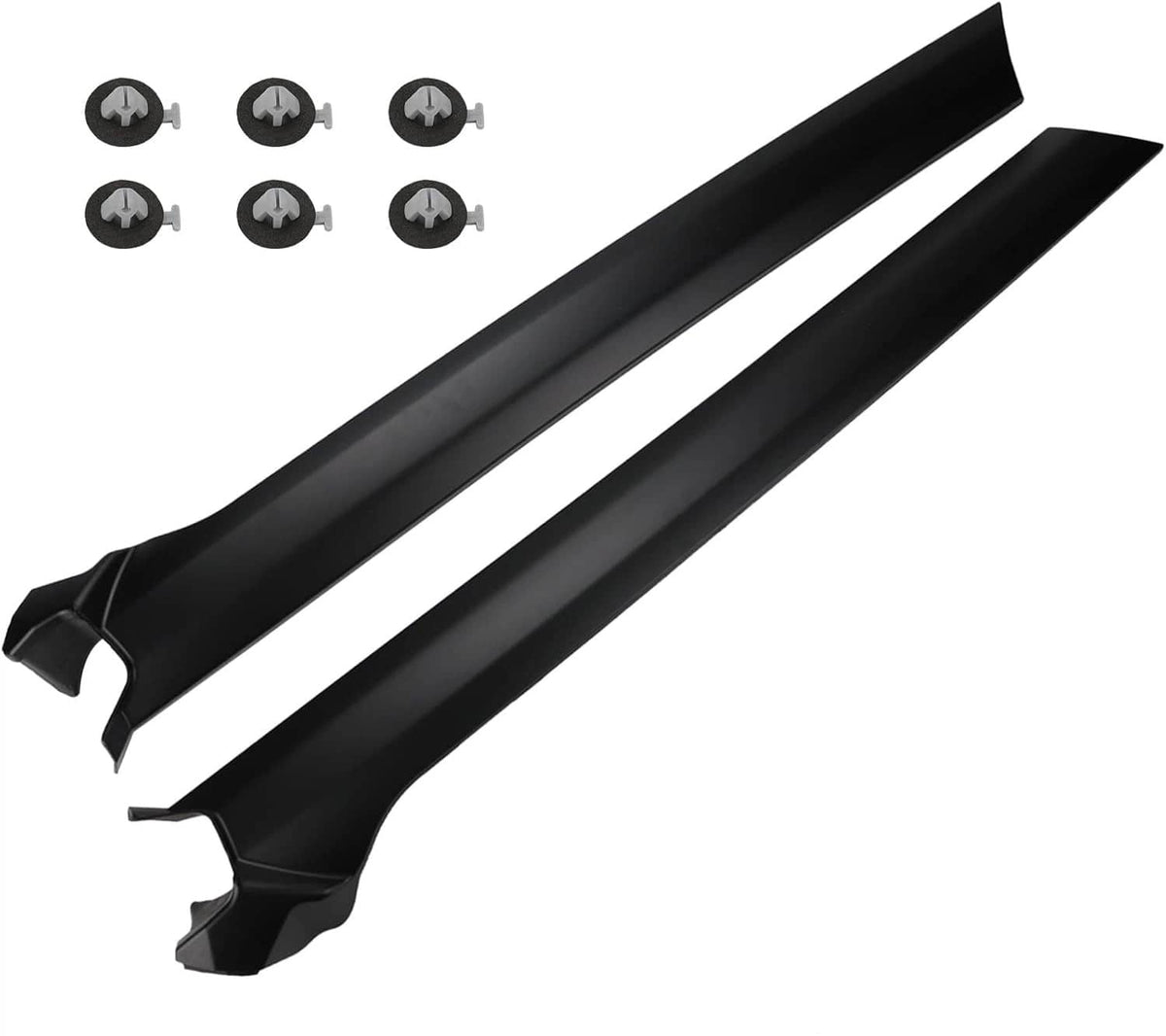 Bethesda Industrial Pair Front Wind Shield Post A Pillar Molding Trim for Land Rover LR3 LR4 2005-16