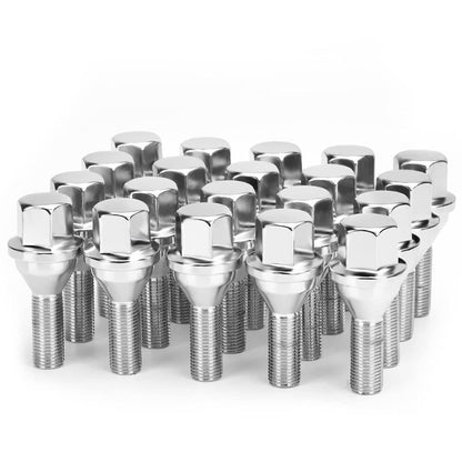 Bethesda Industrial 20PCS 12x1.25 Wheel Lug Nuts For Jeep Cherokee Compass Dodge Dart Chrysler 200