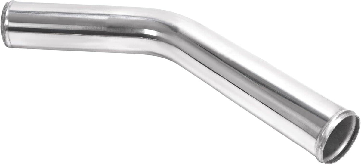 Bethesda Industrial 3" Polished Intercooler Piping w/ U Pipe Black Silicone Coupler + Clamp Kit DIY