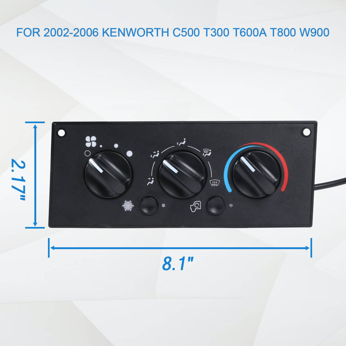 Bethesda Industrial Heavy Duty Climate Control Module For 2002-2006 Kenworth W900 T800 T600A