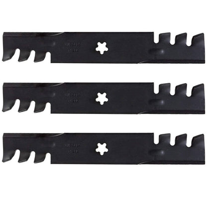 Bethesda Industrial 3PK Mulching Blades For 48" Deck Husqvarna EZ4824 522037401 539113425