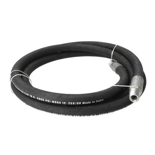 Bethesda Industrial Hydraulic Hose 96" x 3/8" with 3/8" NPT Rigid Male Ends