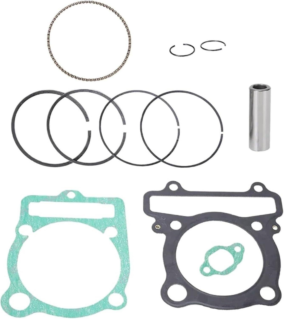 Bethesda Industrial Cylinder Piston Gasket Top End Rebuild Kit For 1987-2004 Yamaha Warrior YFM350