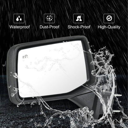 Bethesda Industrial Left Driver Side Mirror Power Heated+Puddle+BSD For 2019-2024 Silverado 1500
