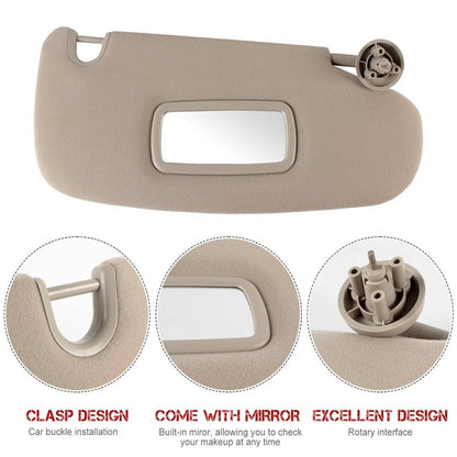 Bethesda Industrial 2Pcs Sun Visor Set Left & Right For 2002-2009 Dodge Ram 1500 2500 3500 Beige