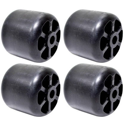 Bethesda Industrial 4PK Plastic Deck Wheel For John Deere 48" 54" 60" Cut Lawn Tractor Mowers