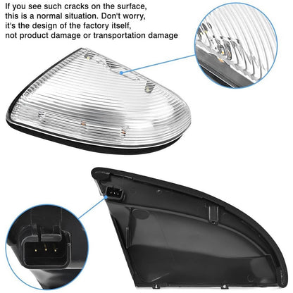 Bethesda Industrial Right/Passenger Side Fold+Heated+LED Signal Mirror For 2013-2019 Ram 1500 Power