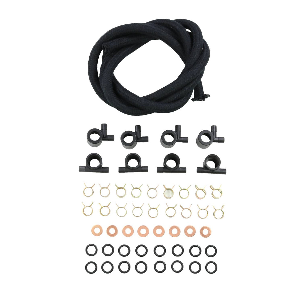 Bethesda Industrial JDMSPEED Fuel Injector Return Line Kit for Ford 7.3 7.3L Diesel Trucks 1988-1994