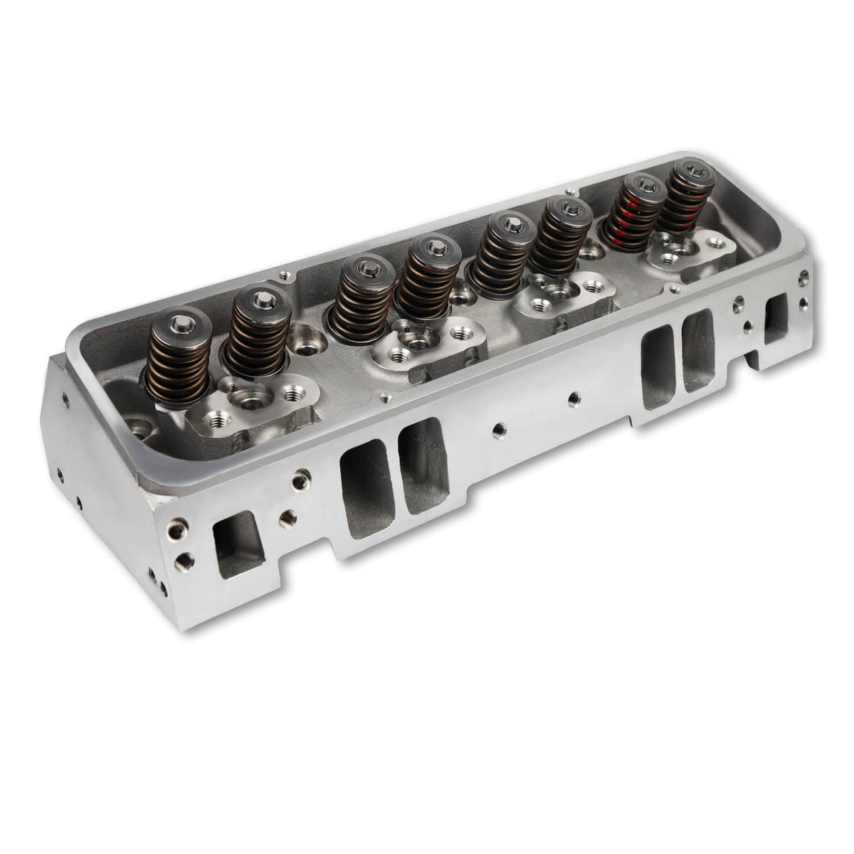Bethesda Industrial 2x Aluminum Cylinder Heads Fit For SBC Chevy 350 190cc 64cc 2.02/1.60 Angle New