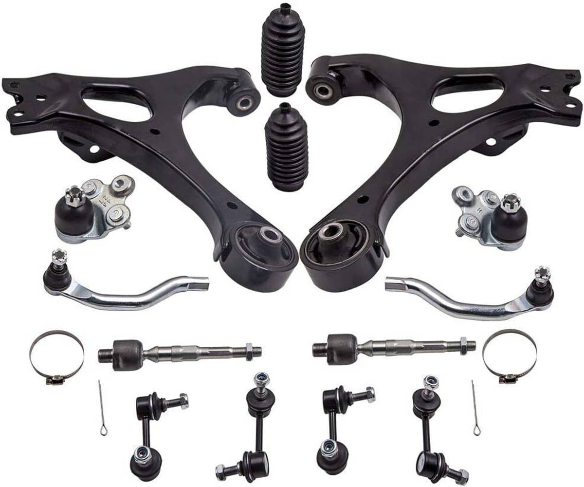 Bethesda Industrial 14Pcs Suspension Kit Front Lower Control Arms for Honda Civic 2006-2011 K620383