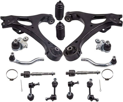 Bethesda Industrial 14Pcs Suspension Kit Front Lower Control Arms for Honda Civic 2006-2011 K620383