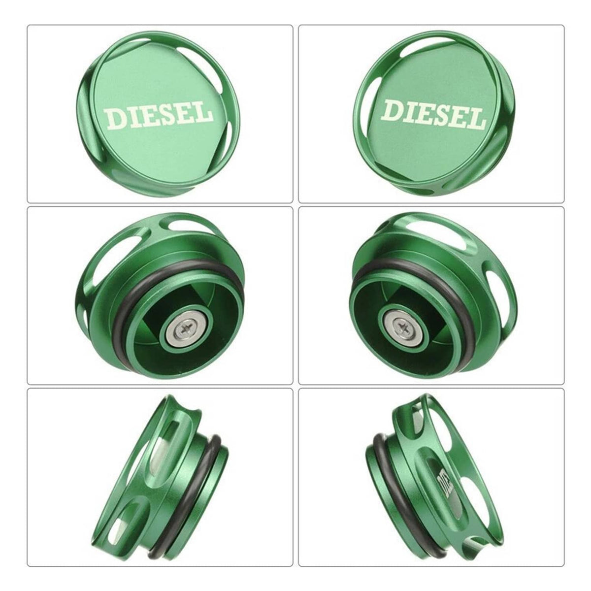 Bethesda Industrial Magnetic Diesel Fuel Cap Aluminum For 2013-2018 Ram 1500 2500 3500