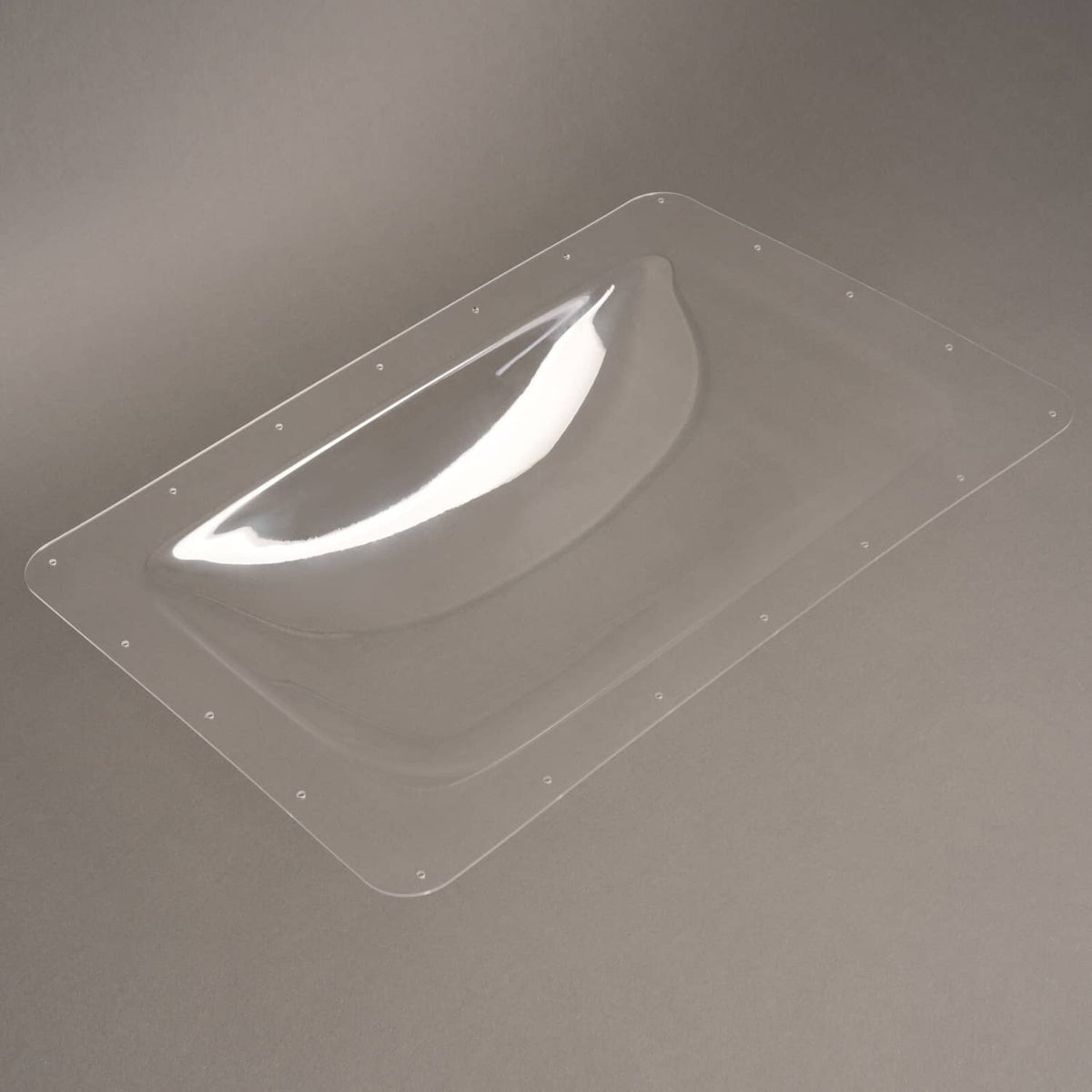 Bethesda Industrial For RV Camper Truck Skylight Cover Outer Dome Bubble Top Roof 18" x 26" Clear