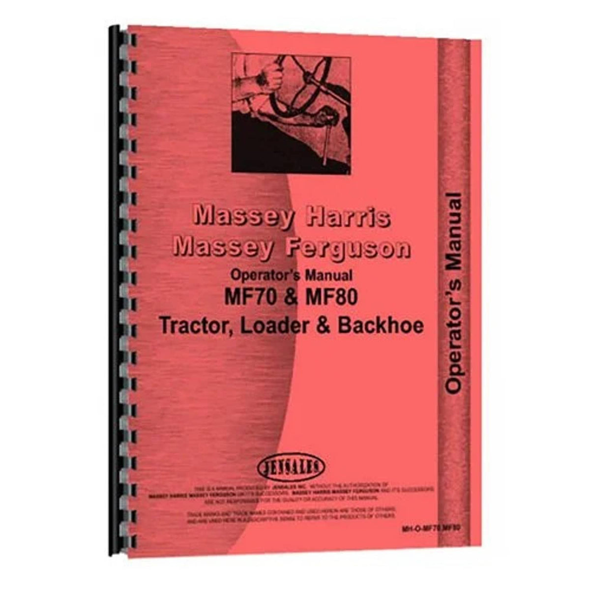 Bethesda Industrial Operator's Manual fits Massey Ferguson 70 80 70 80