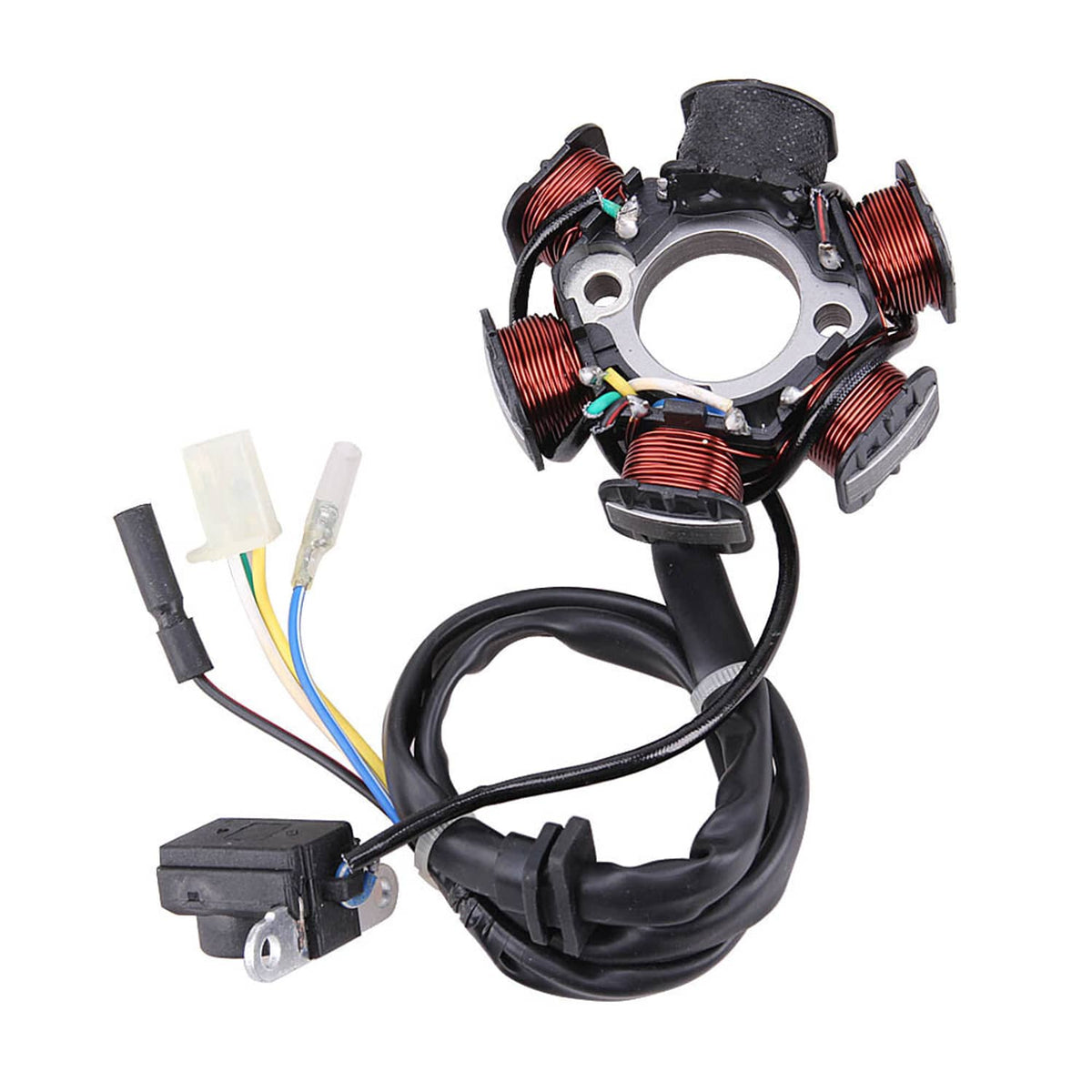 Bethesda Industrial For GY6 ATV Scooter Moped 150cc 110cc ROKETA TAOTAO 6 Coil Pole Magneto Stator