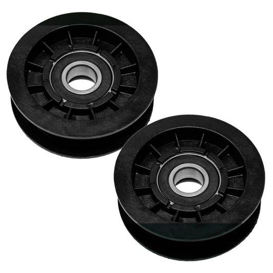 Bethesda Industrial (2) Idler Pulley 11/16X3-3/8 in for John Deere G110 L100 L110 L118 L120 L130