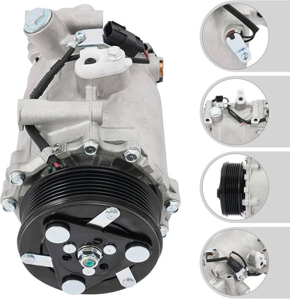 Bethesda Industrial AC Compressor IG580 Fits For 2007-2012 Honda CR-V 2.4L 38810RWCA03 38810RZYA01