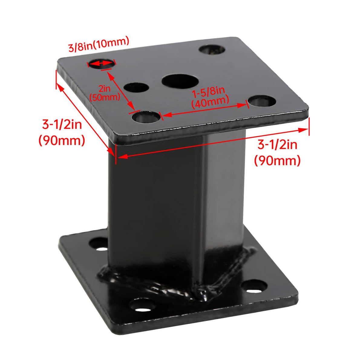 Bethesda Industrial 4" Block Lift Kit Golf Cart Fit EZGO Marathon Electric 1975-1993 Front & Rear