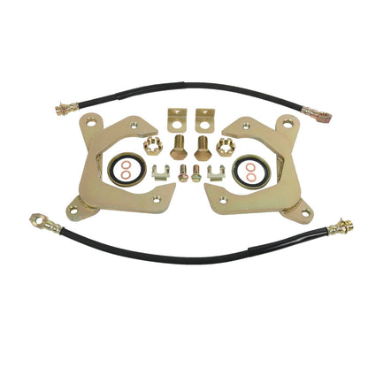Bethesda Industrial Front Disc Brake Kit For Chevy Car 1955-1957 5 on 4.75" Bolt Pattern, Natural