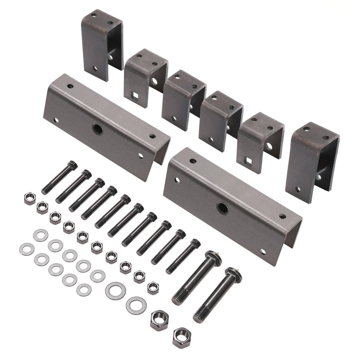 Bethesda Industrial 2" Slipper Spring Tandem Axle Hanger Kit w/ 2 Equalizer Bolts For Trailer