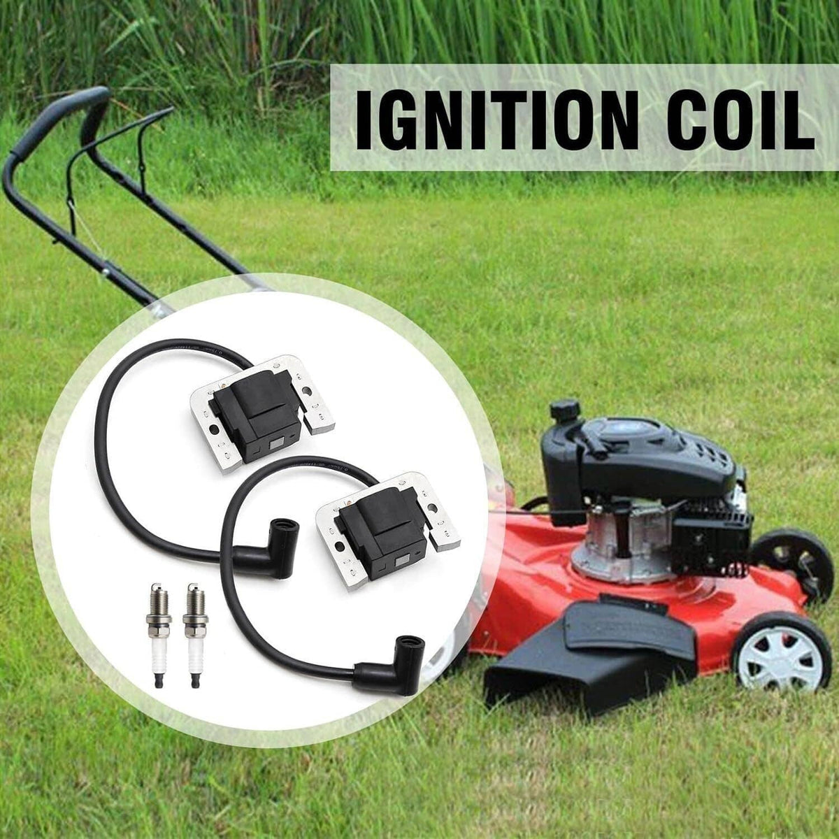 Bethesda Industrial 2PCS Ignition Coil Module For Kohler Command Engines 27HP CH740 CV740 CH750