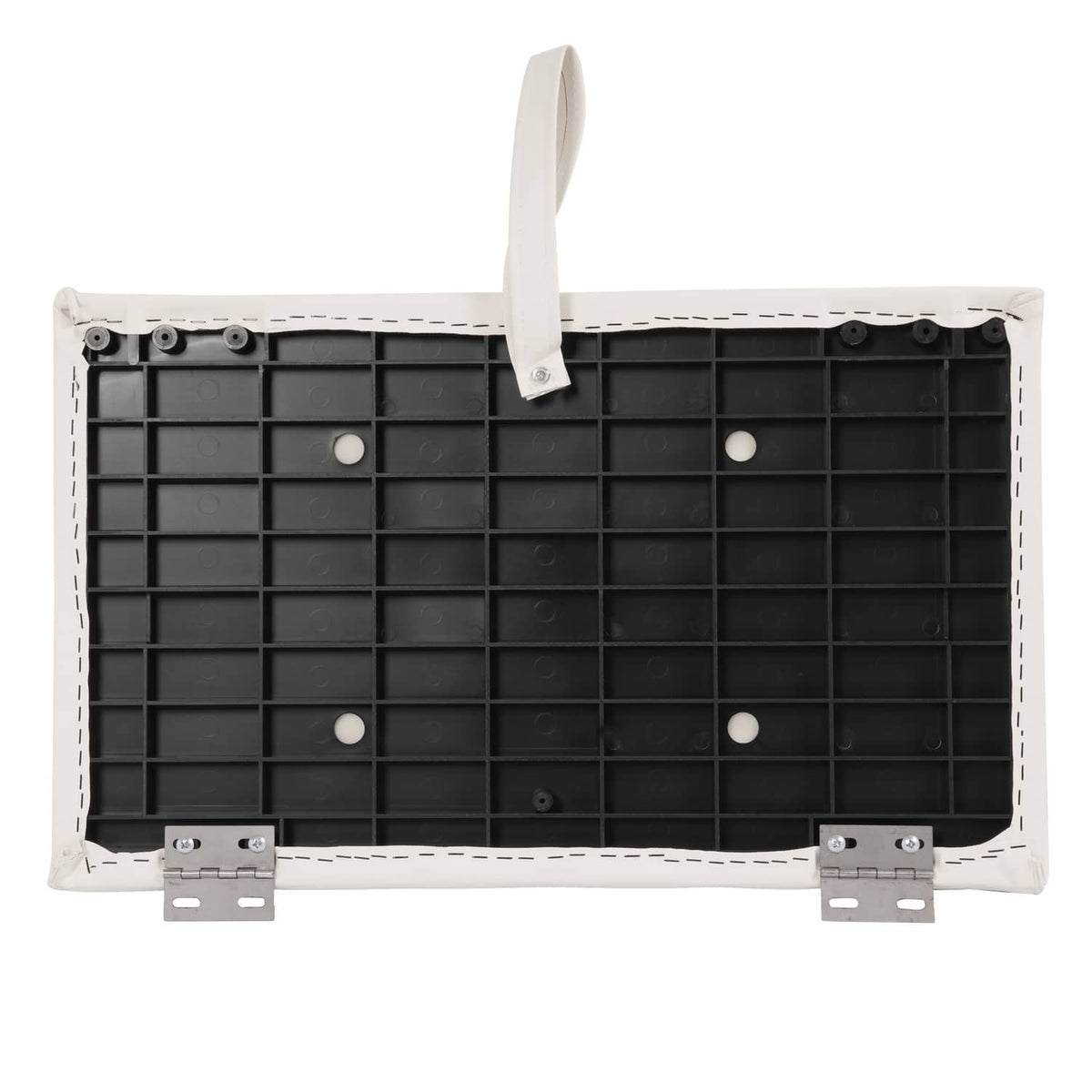 Bethesda Industrial #8WD95-1B-204 28" Pontoon Bench Seat Cushion Set Navy/White/Blue