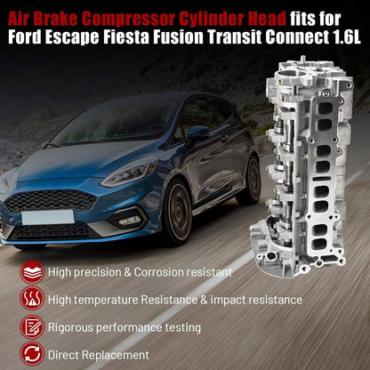 Bethesda Industrial New Turbo Cylinder Head Assembly For Ford Escape Fiesta Fusion Transit Connect
