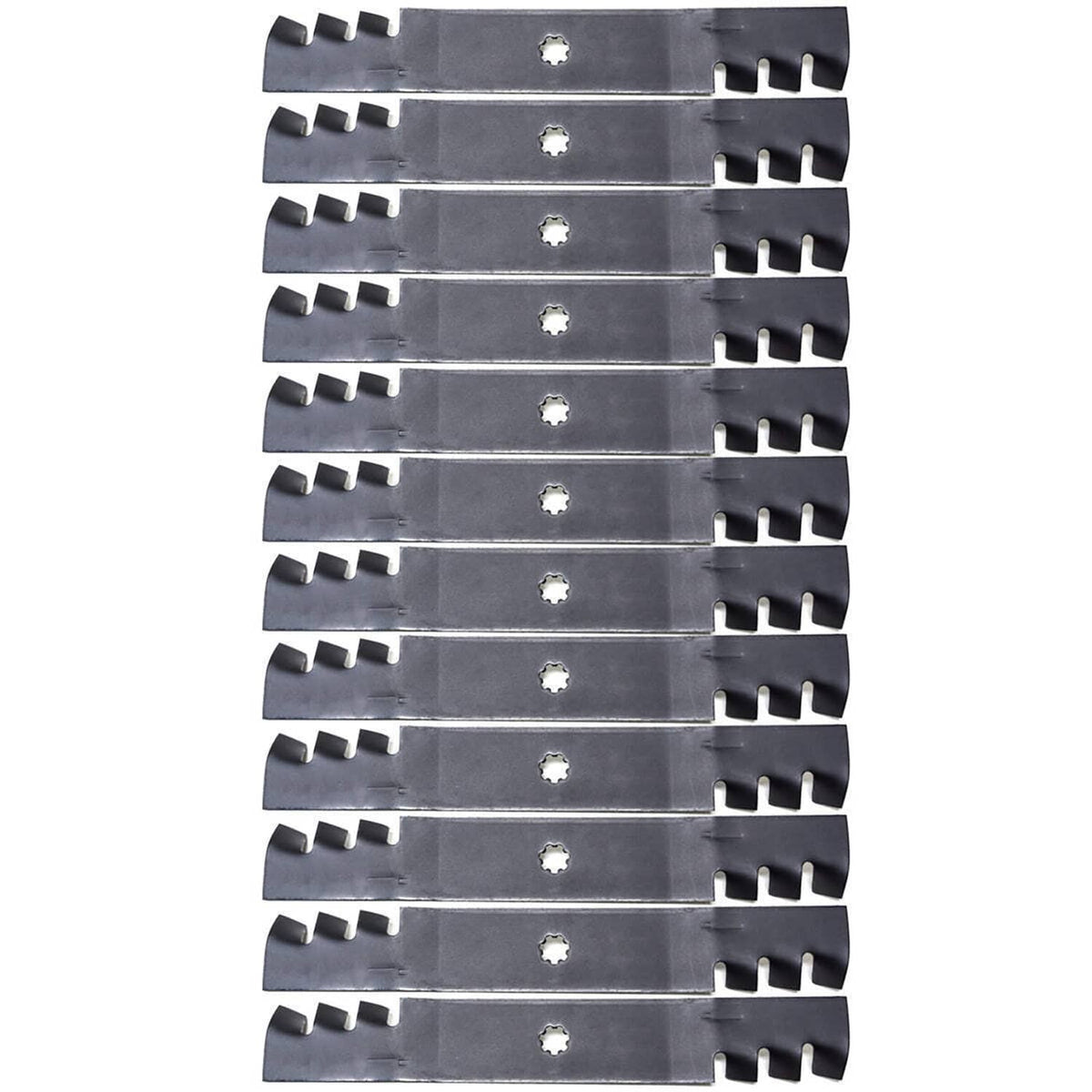 Bethesda Industrial 12PK Mulching Blades 48" for John Deere GX21784 LA145 LA140 LA165 X140 D140