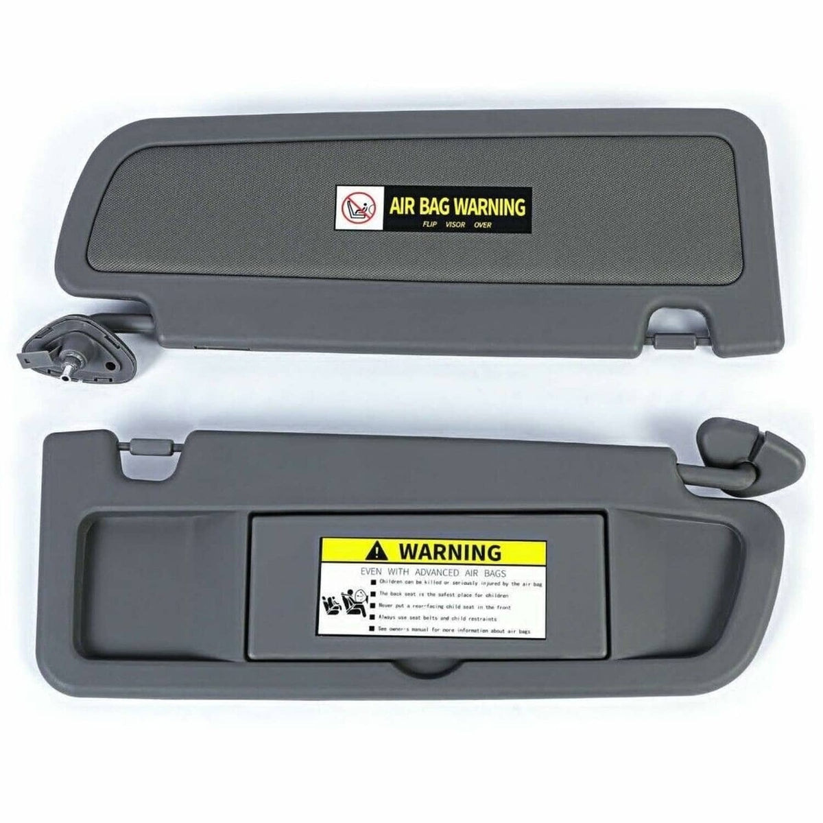 Bethesda Industrial Pair Sun Visor Dark Gray For 2006-2011 Honda Civic Visors Left & Right Visor Set
