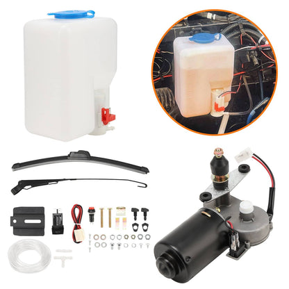 Bethesda Industrial 12V Electric Windshield Wiper Motor Kit Fit For Polaris Ranger 570/900/1000 US