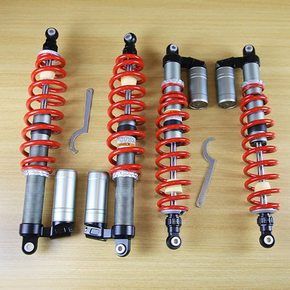 Bethesda Industrial 4X Front + Rear Air Shocks Absorbers Set For 2009-2014 Polaris RZR 800 S UTV