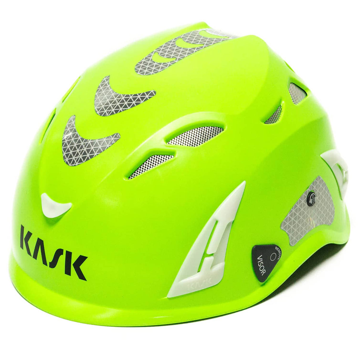 Bethesda Industrial Kask Arborist Tree HI-VIZ Lime Fluorescent Super Plasma Helmet WHE00037.224