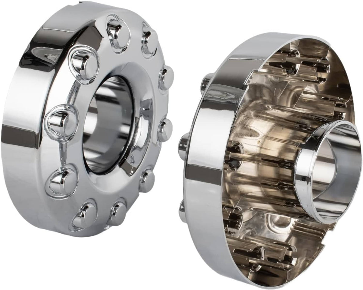 Bethesda Industrial 2Pcs Wheel Center Hub Caps Dually 10 Lug For 2005-2017 Ford F450 F550 Super Duty