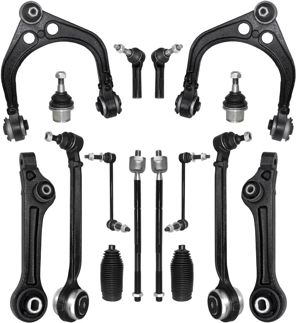 Bethesda Industrial 16Pc Suspension Front Control Arm Kit for 2011-2019 Dodge Charger Challenger 300