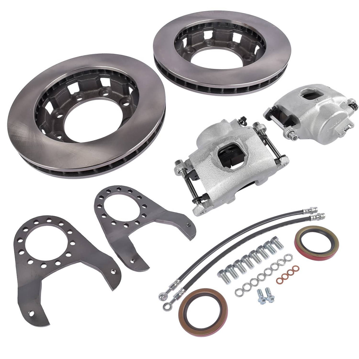 Bethesda Industrial For GM 14 Bolt Complete Disc Brake Conversion Kit 10.5 SRW Full Float Disk Brake