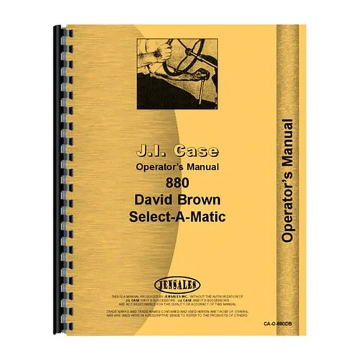 Bethesda Industrial Operator's Manual fits David Brown 880