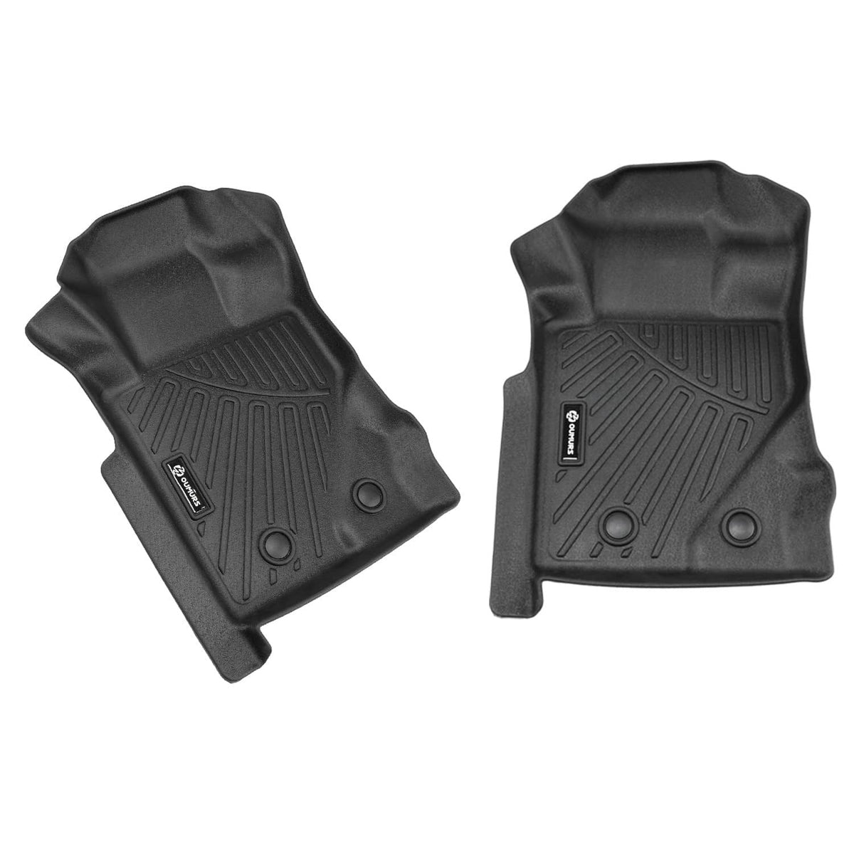 Bethesda Industrial 8Pcs Floor Mats Cargo Liner with Backrest Mat For Ford Bronco 4 Door 2021-2026