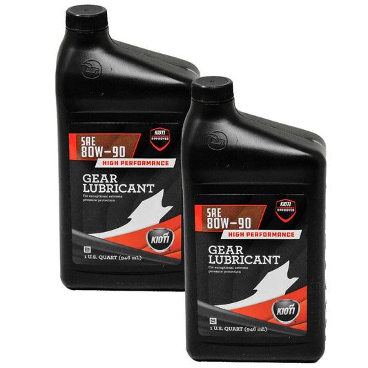 Bethesda Industrial (2) Genuine OEM Kioti KIO-1Q8090 80W-90 Gear Lube 1 Qt.