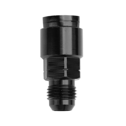 Bethesda Industrial Black 8 AN Fuel Adapter Fitting to 3/8 GM Quick Connect LS W/ Thread Female