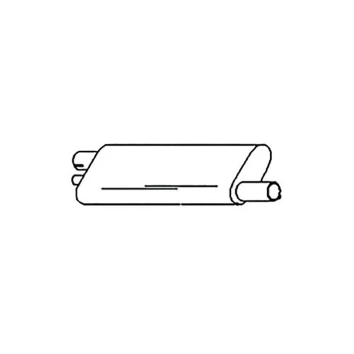 Bethesda Industrial Muffler fits Case 1270 1150B 1150C 1150C 1370 A66780 CA-20