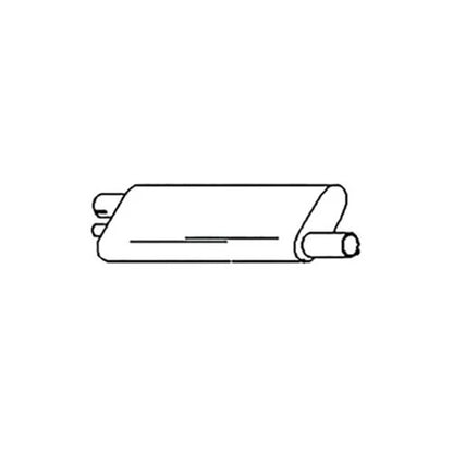 Bethesda Industrial Muffler fits Case 1270 1150B 1150C 1150C 1370 A66780 CA-20