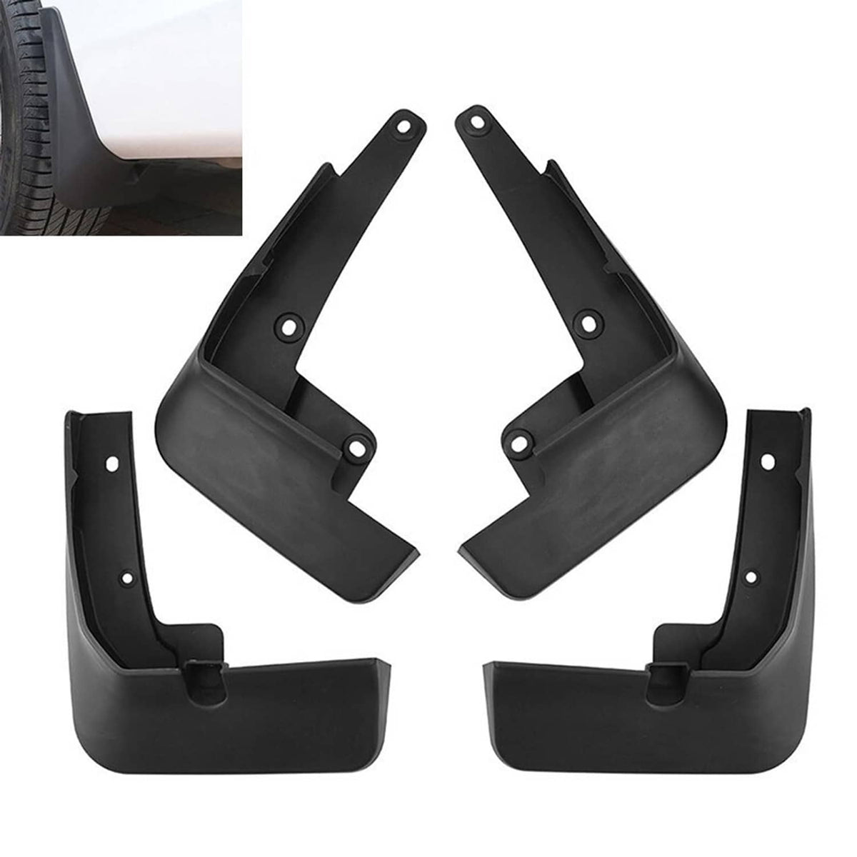 Bethesda Industrial Front & Rear Mud Flaps Mudguards Splash Guard Set for 2021-2024 Subaru Outback