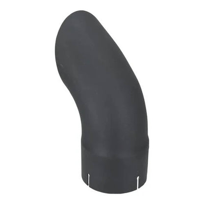 Bethesda Industrial Exhaust Stack - 5" x 12" Curved Black