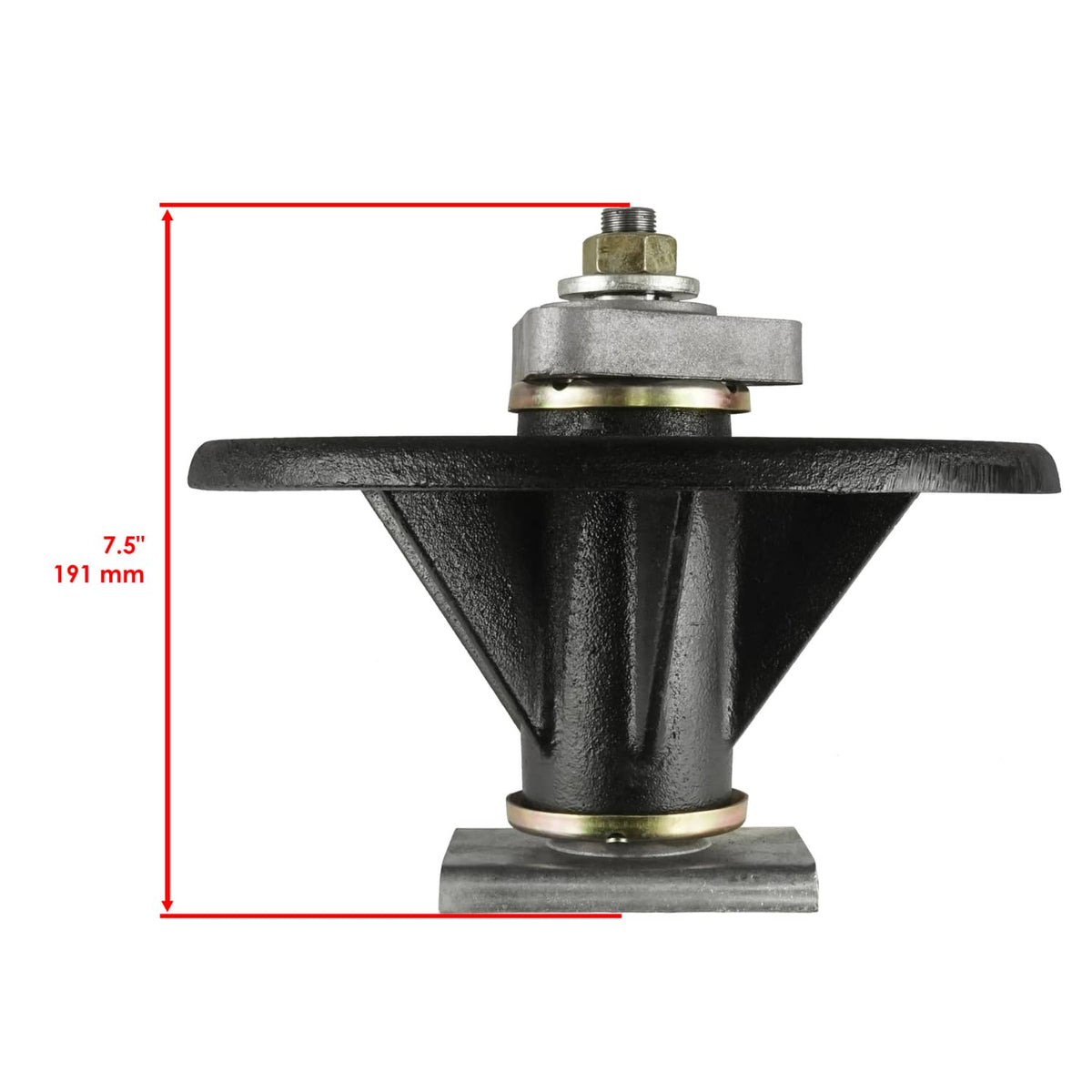 Bethesda Industrial 3 Deck Spindle For Toro 48 52 60 Inch Deck Z Master 400 410 450 500 107-8504